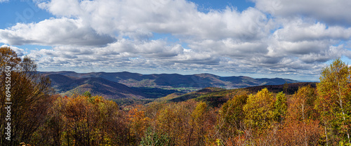 Berkshire mountains in Autumn