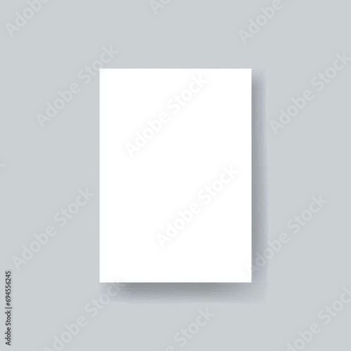 Blank portrait A4 Letter sheet mockup, White paper isolated on a gray, changeable background that is blank in portrait A4 size, blank white a4 mockup, resume mockup, cv mockup, white paper mockup, 