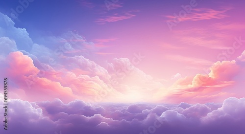 tuxedo pink sunrise scene above the skies with clouds background #694559876