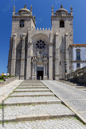 The Cathedral of Porto is a romanic and gothic church in Porto, Portugal. 