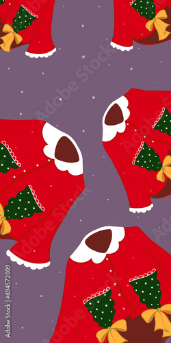 Christmas wallpaper, ChicHolidayStyle, MerryAndStylish, WinterStyle2023, ChicXmasStyles, DecemberDesktop, christmasy background with Christmas tree, new year, SeasonalBackground, photo