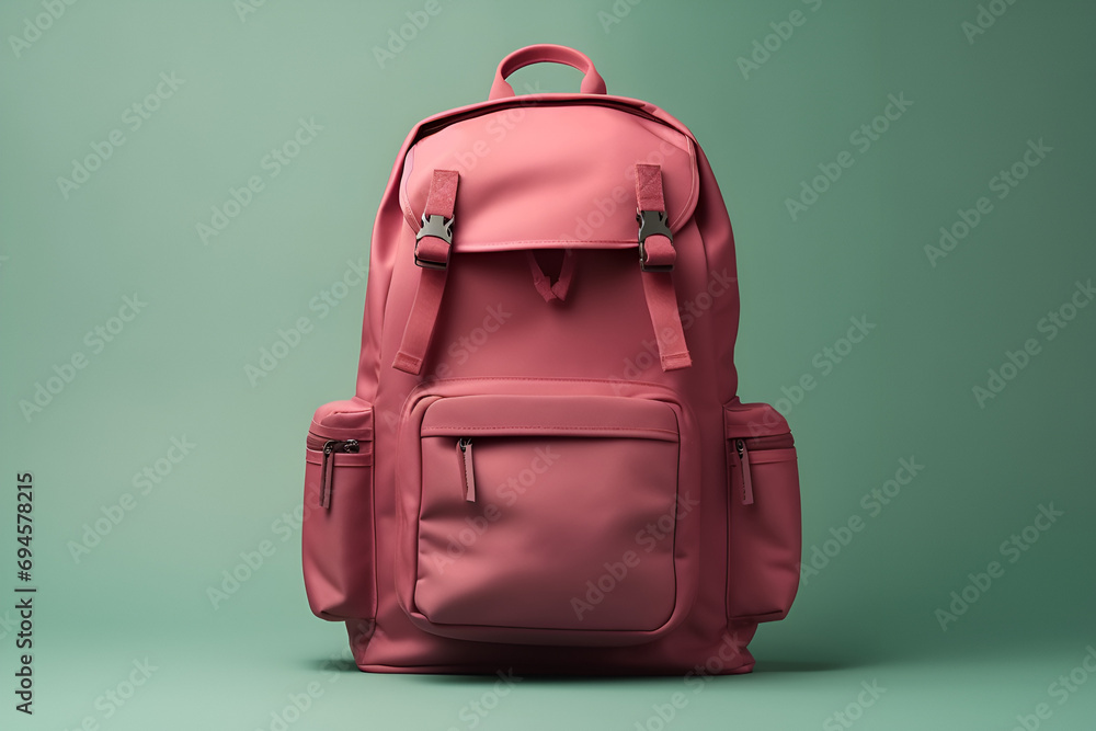 Fototapeta premium Stylish Rose Backpack
