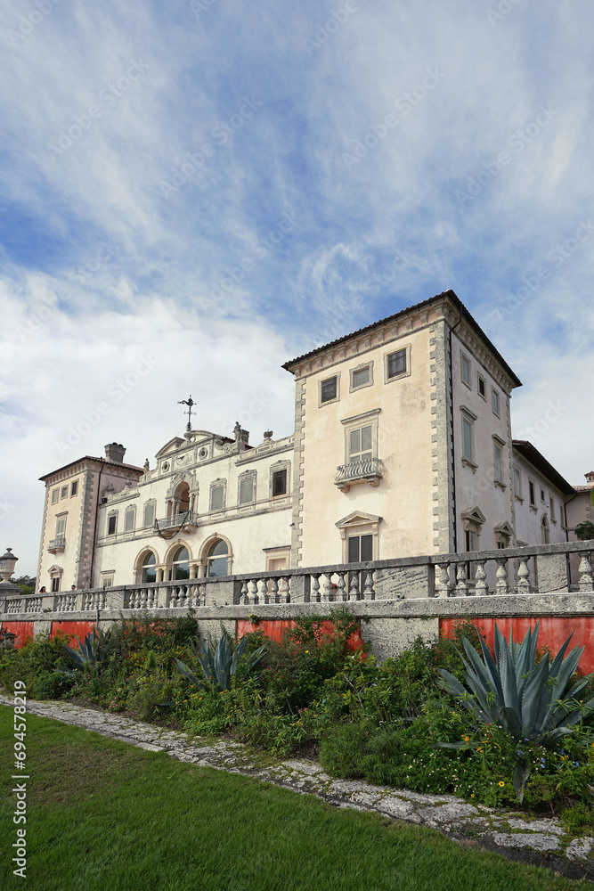 The historic Vizcaya museum and gardens in Miami