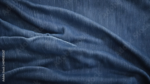 blue fabric background