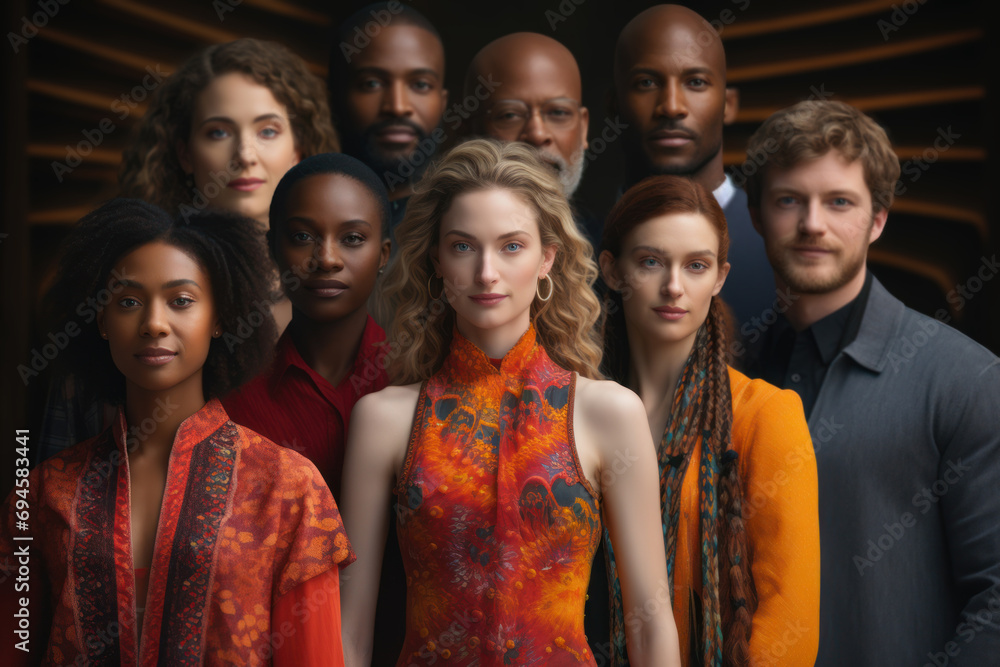 A diverse group participating in a genetic diversity study, emphasizing the importance of understanding and preserving the richness of human genetic variation. Generative Ai. A diverse group participating in a genetic diversity study, emphasizing the importance of understanding and preserving the richness of human genetic variation. Generative Ai.