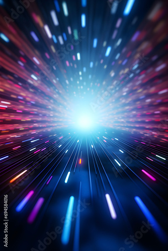 selective focus abstract laser lights background