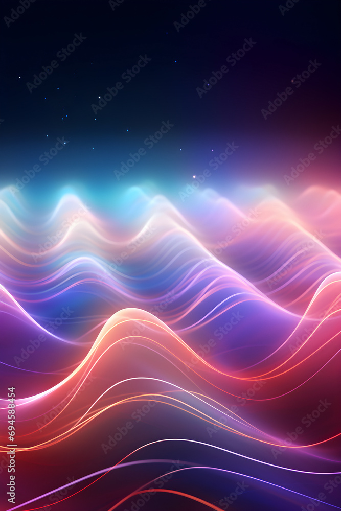 selective focus abstract laser waves background selective focus abstract laser waves background
