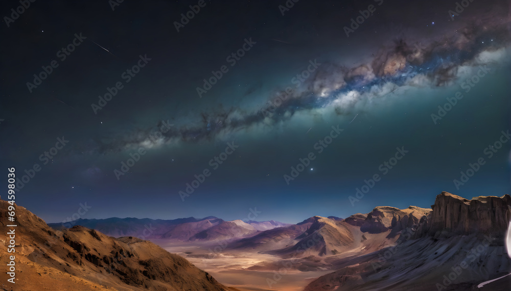 planets, stars and galaxies  and milkeyway illustration wallpaper
 