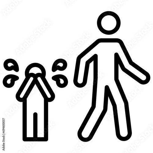 Negiect Outline Icon