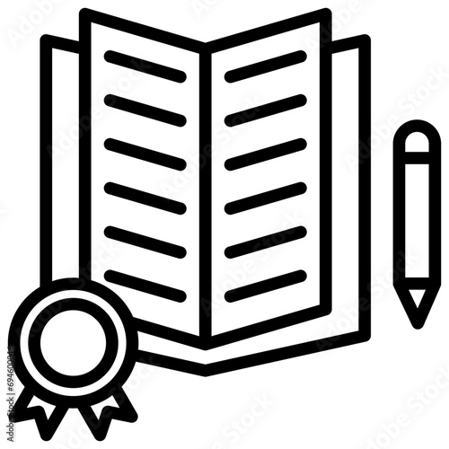 Uality Education- Outline Icon