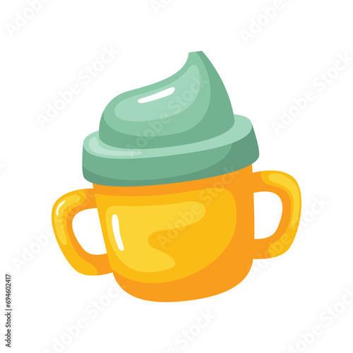 Baby drinking icon design. Vector design