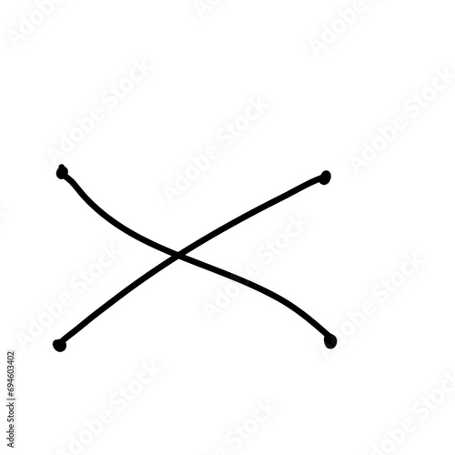 Web line cable connection