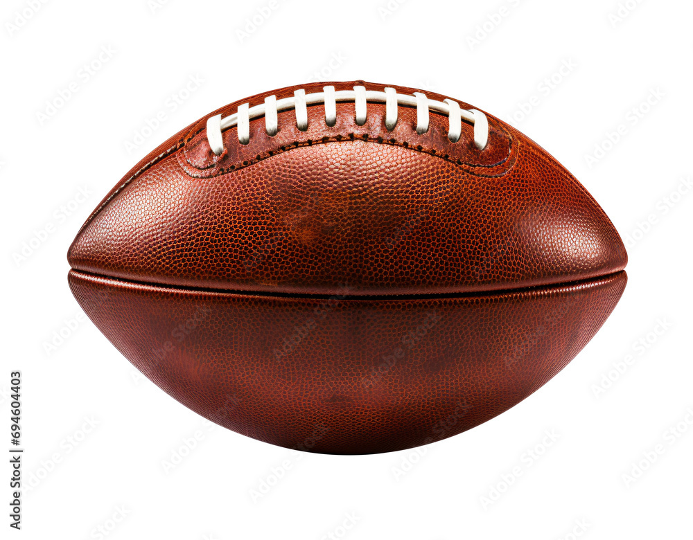 Rugby ball. Close up. Transparent background. PNG.
Generative AI Rugby ball. Close up. Transparent background. PNG.
Generative AI