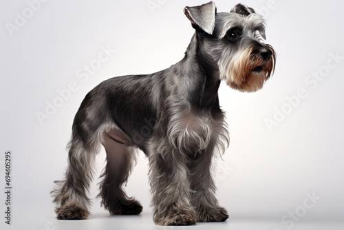 Miniature schnauzer dog