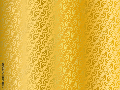 Unique gold ornate background. The background is a modern gold pattern.