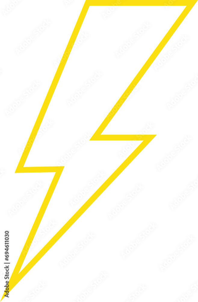 Yellow Line Lightning , electric power vector design element editable stock. Energy and thunder electricity symbol concept. Flash bolt sign. Flash emblem template isolated on transparent background. Yellow Line Lightning , electric power vector design element editable stock. Energy and thunder electricity symbol concept. Flash bolt sign. Flash emblem template isolated on transparent background.