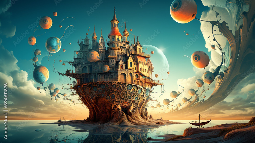 Obraz premium Surreal Artwork Phantasia