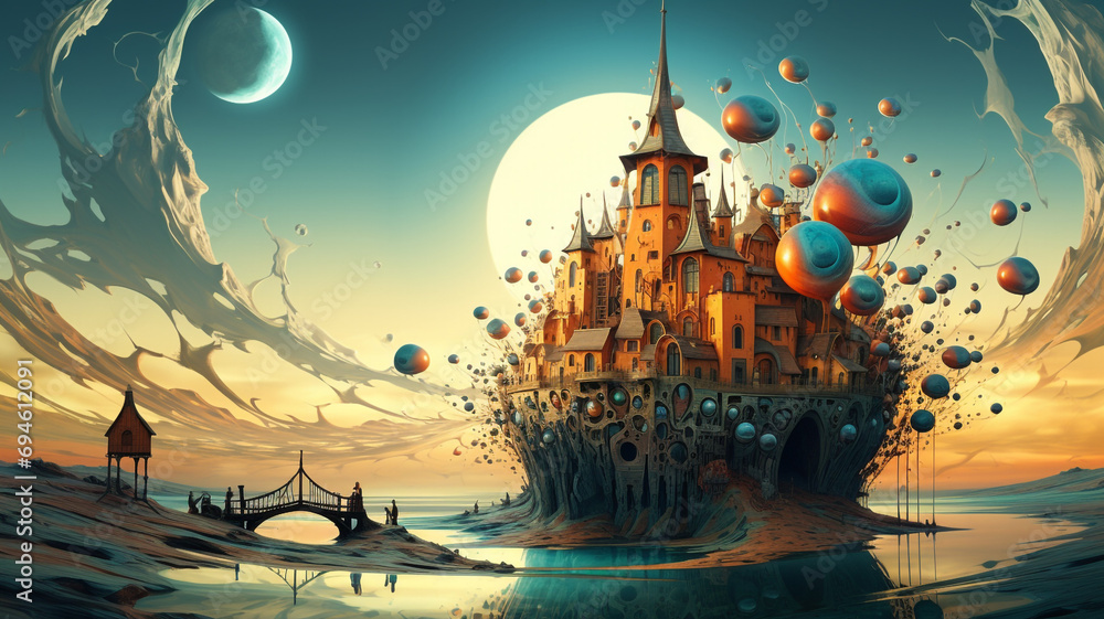 Obraz premium Surreal Artwork Phantasia