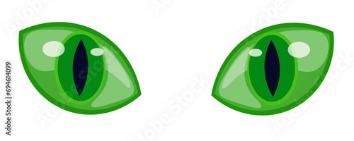 Green Cat Eyes