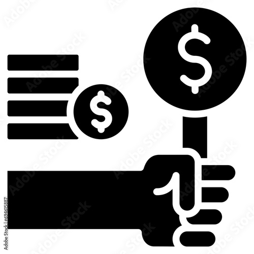 Bids Glyph Icon