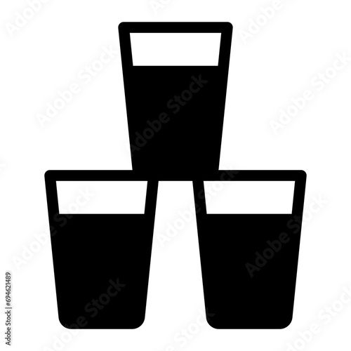 shots glyph icon