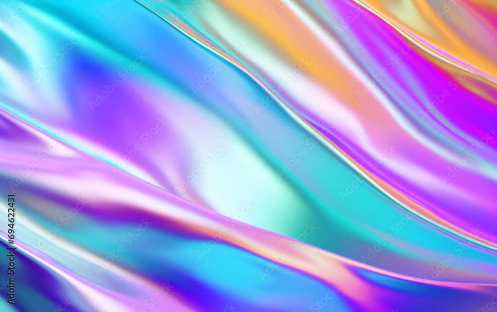Fototapeta premium Abstract trendy holographic background