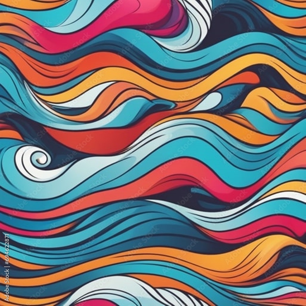 abstract colorful wave background abstract colorful wave background