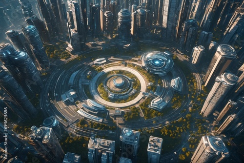 Future Science Fiction City © birdmanphoto