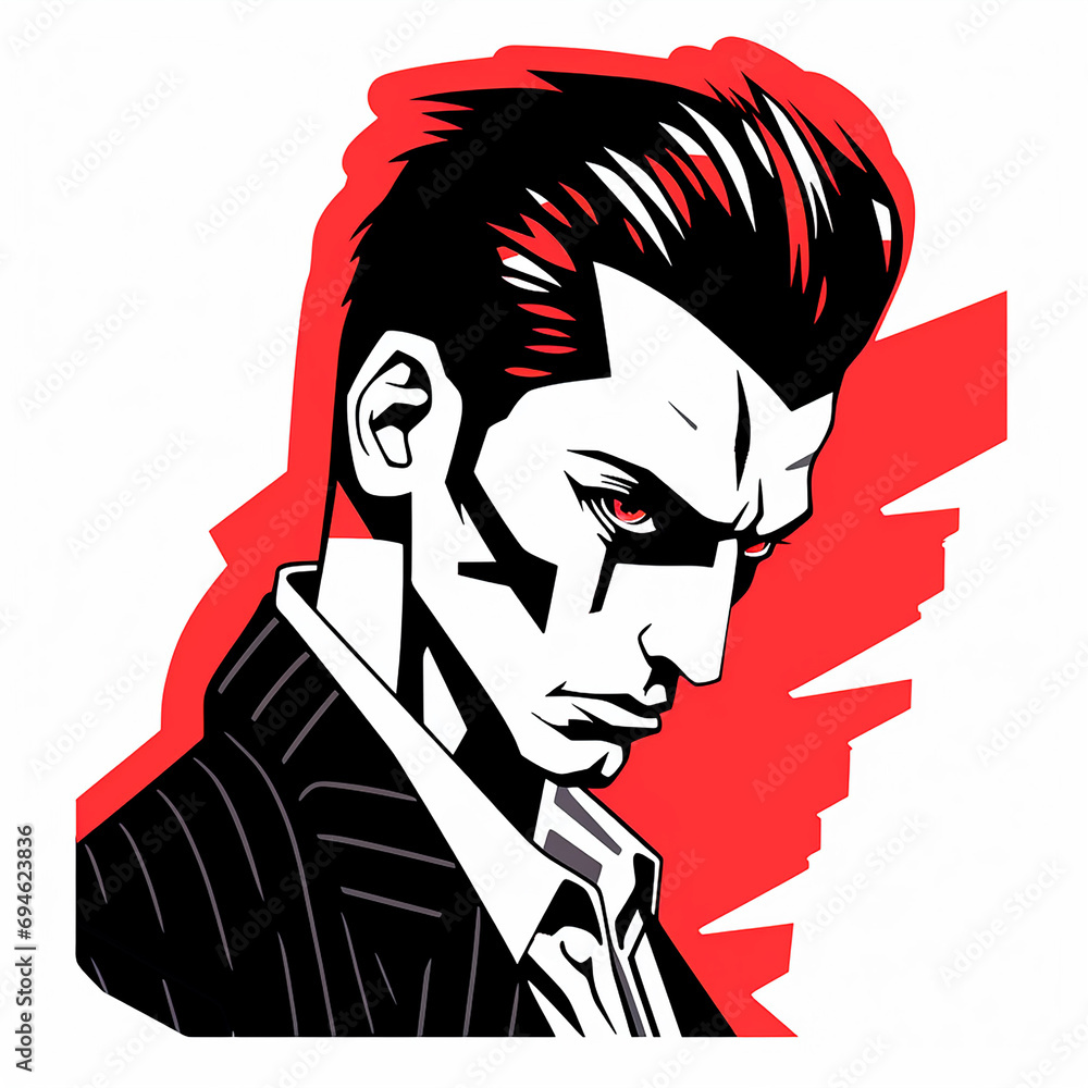 Sticker Yakuza Sticker Yakuza