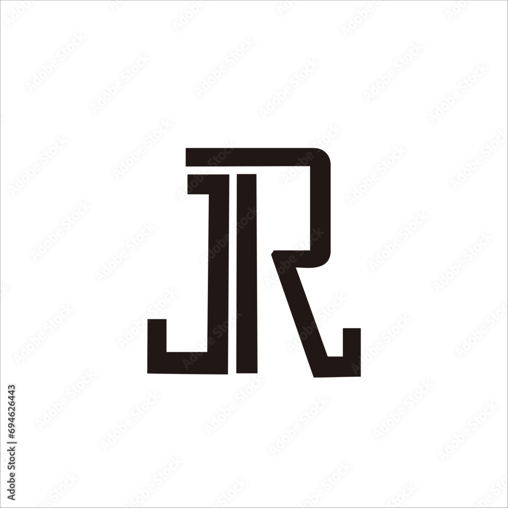 Print JR logo design for your name and product Print JR logo design for your name and product