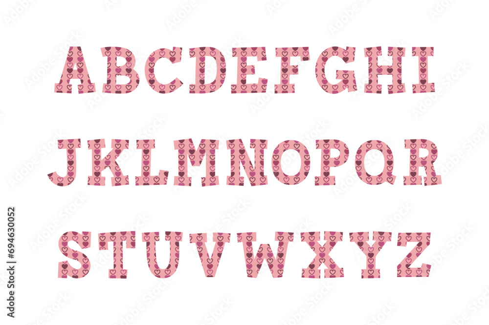 Versatile Collection of Romance Alphabet Letters for Various Uses Versatile Collection of Romance Alphabet Letters for Various Uses