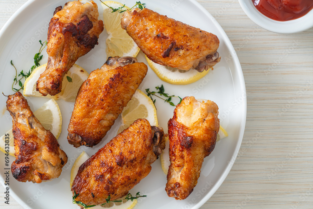 fried lemon pepper chicken wings fried lemon pepper chicken wings