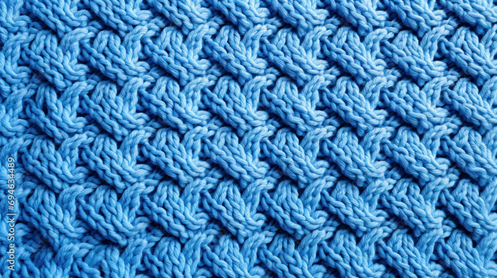 a simple design pattern for a baby blanket with some stitch pattern details in sky blue color a simple design pattern for a baby blanket with some stitch pattern details in sky blue color