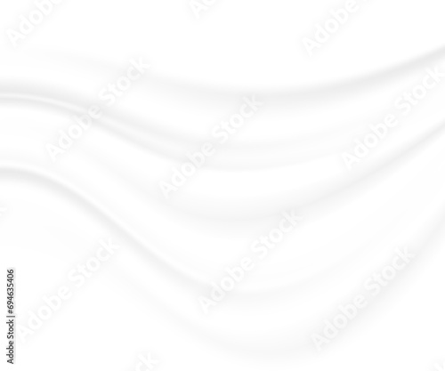 Abstract background with white fabric stripes. Vector illustration.