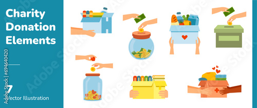 Charity Donation Elements