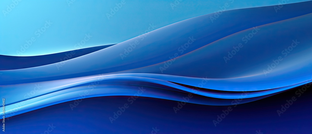 Obraz premium wallpaper background of gradiant blue shinny