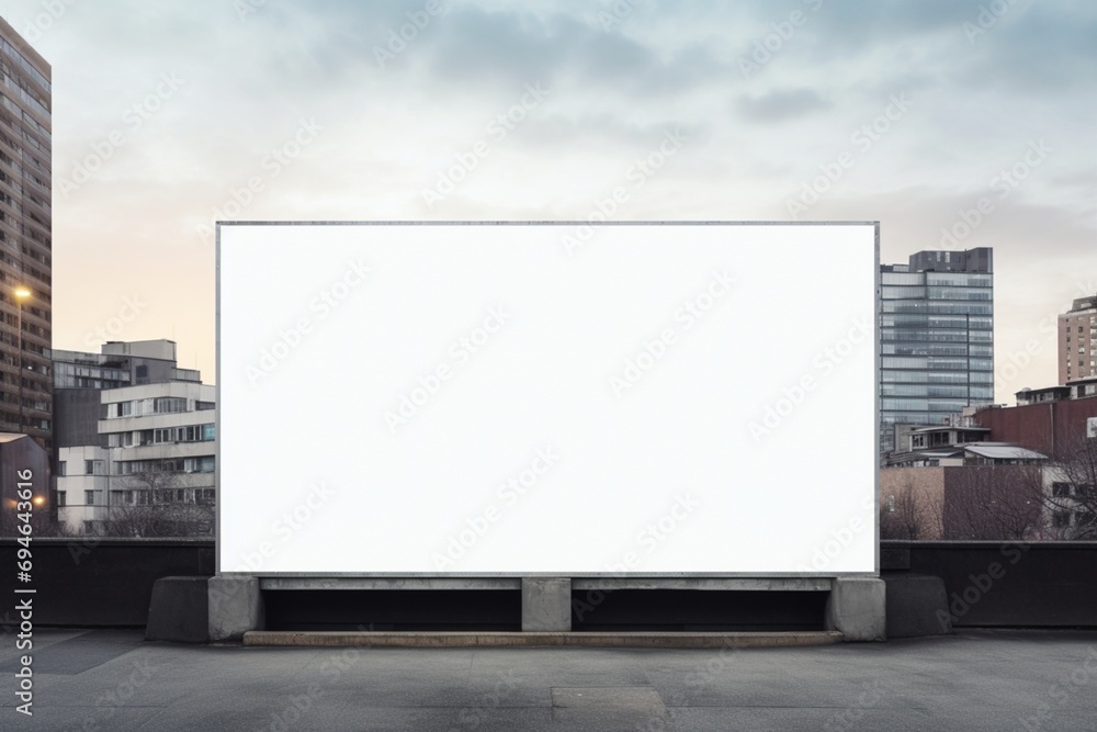 A captivating book cover on a blank billboard mockup, allowing for personalized design elements. A captivating book cover on a blank billboard mockup, allowing for personalized design elements.