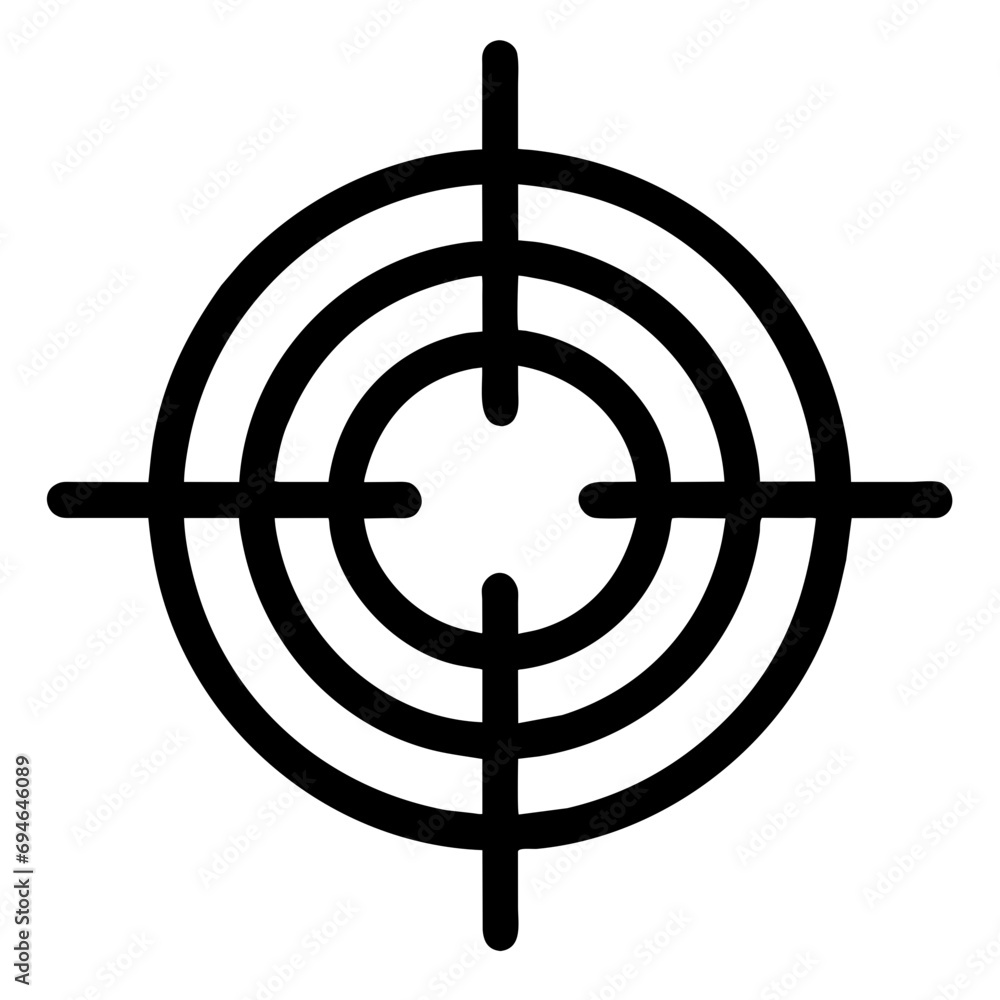 Target Icon vector Target Icon vector