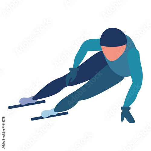 winter olympic games track speed skating