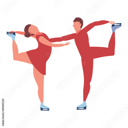 winter olympic games figure skaters