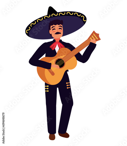 mariachi with guitar