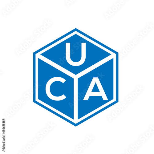 Free Download UCA letter logo design on white background. UCA creative initials letter logo concept. UCA letter design.
 - GFXLoad