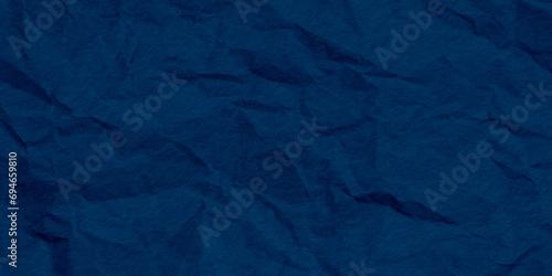 Dark ink blue paper crumpled. Crumpled dark blue paper texture background. paper texture, crumpled dark blue paper. dark blue crumpled paper texture 