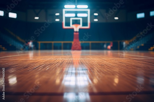 basketball on the court © Muhammad