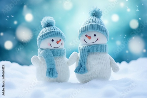snowman of snow © Muhammad
