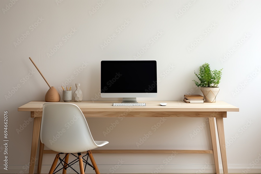 minimalist and modern home office setup minimalist and modern home office setup