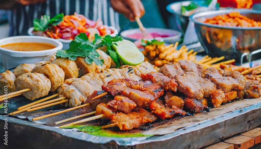 A Symphony of Spice: Grilled Pork Adventures - Your Thai Street Food Guide