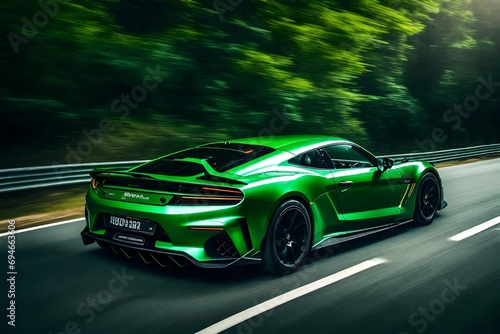 discover top sports green car and their record- breaking speeds on road.