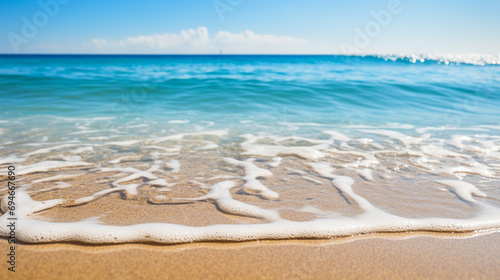 sea and beach HD 8K wallpaper Stock Photographic Image 
