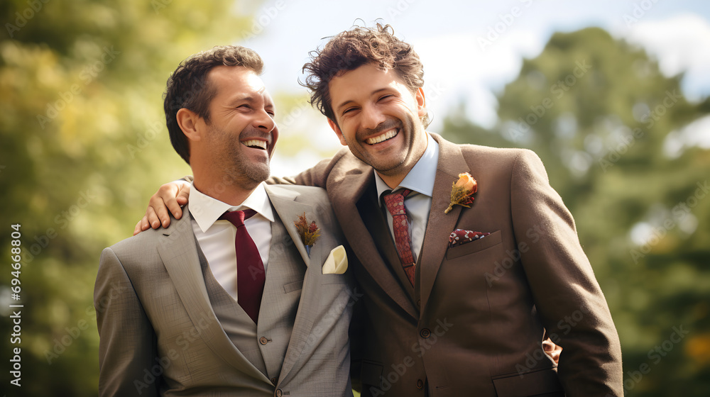 Gay couple wedding, wedding photography of groom and groom Gay couple wedding, wedding photography of groom and groom
